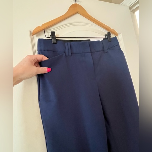 INC Navy Boot Leg Mid Rise Pants Trousers Women’s Size 10 - Picture 6 of 15